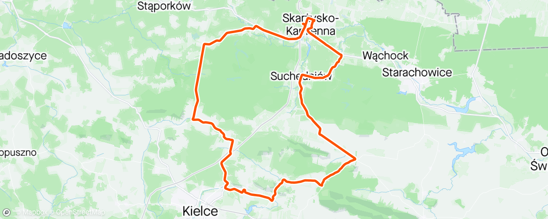 Map of the activity, Po***na stopiątka