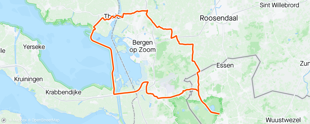Map of the activity, Rustdag 😅
