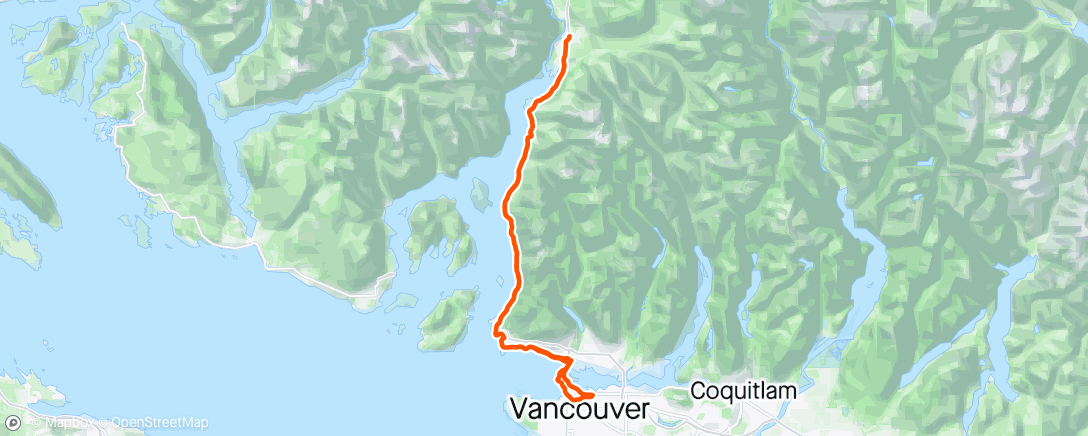 Karte der Aktivität „Squamish w/ Simon & Allan for half”