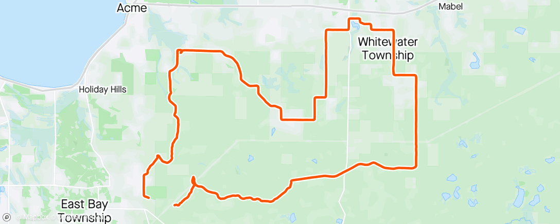Map of the activity, Good ride with TJ
