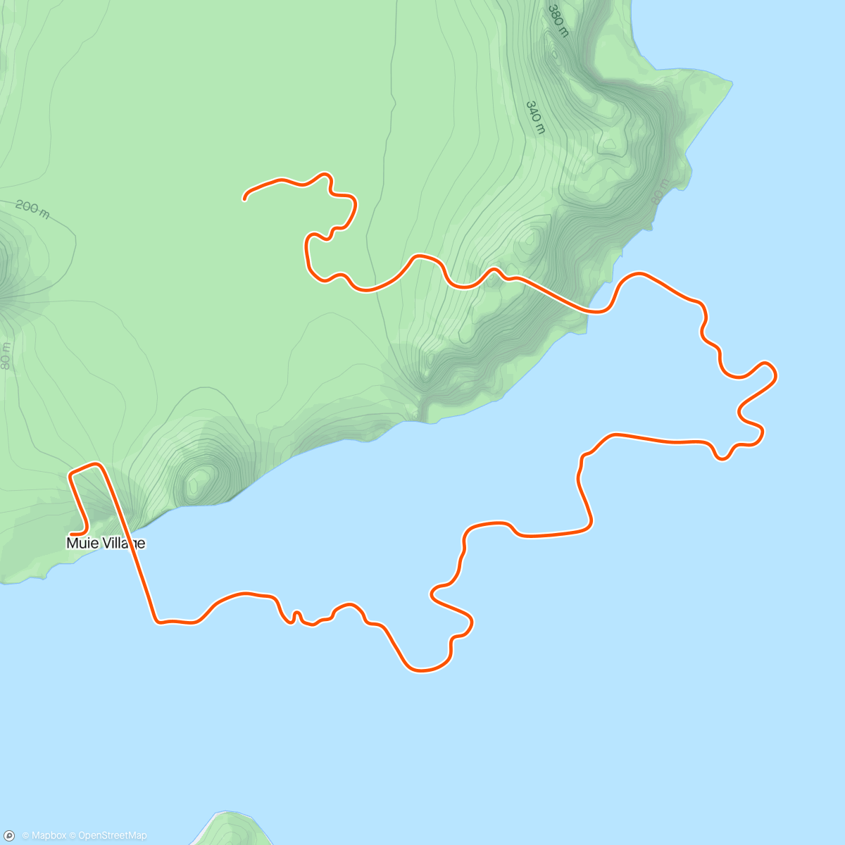Map of the activity, Zwift - Z2.1 - 20min in Watopia