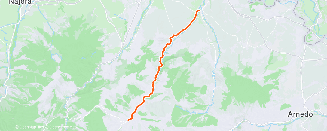 Карта физической активности (Jalón de Cameros)