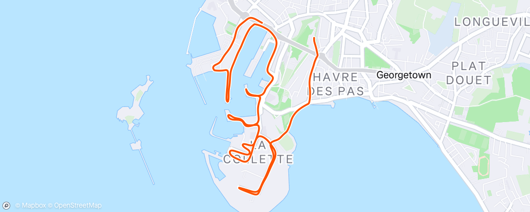 Map of the activity, Harbour views