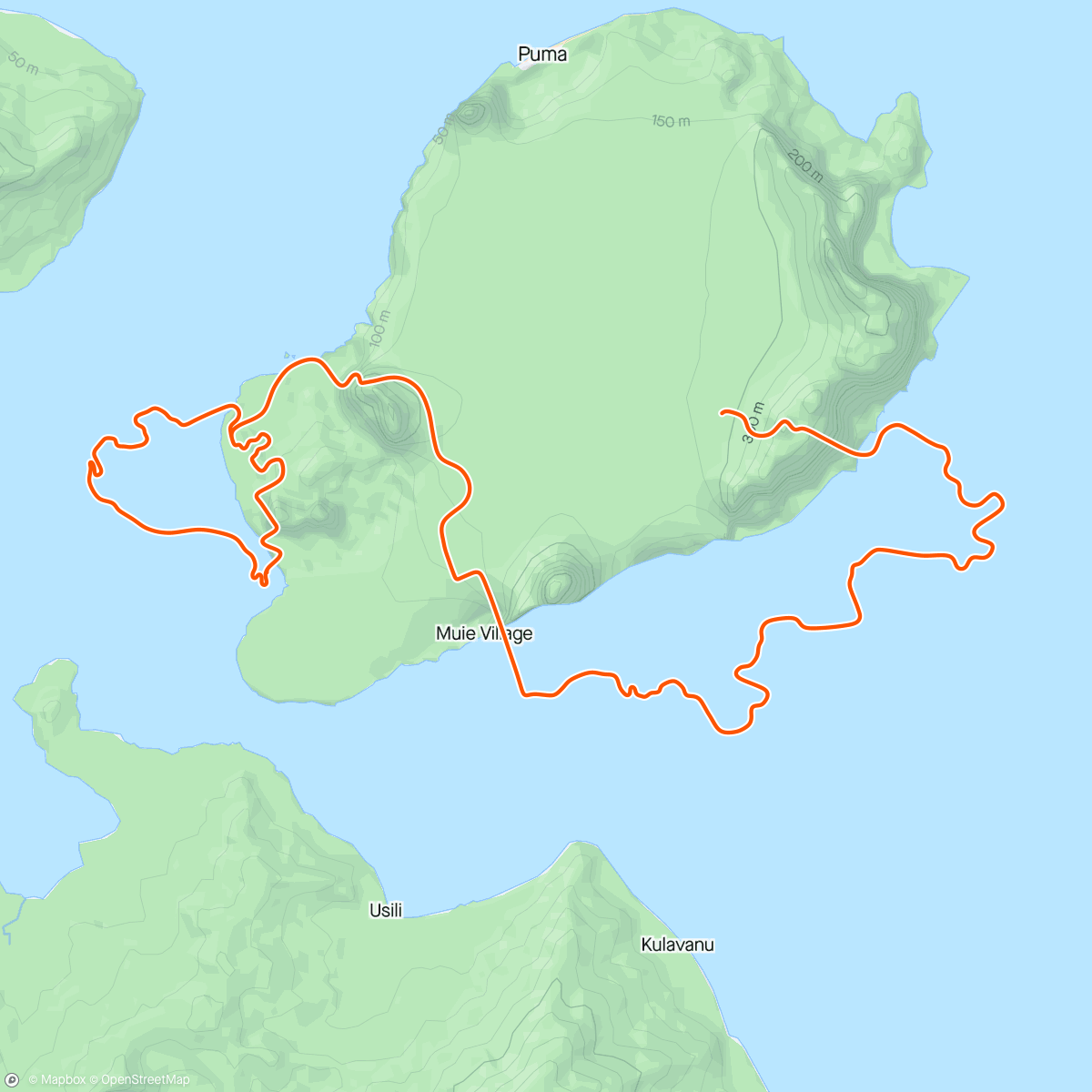 Mapa da atividade, Zwift - Long Covid recovery ride in Watopia