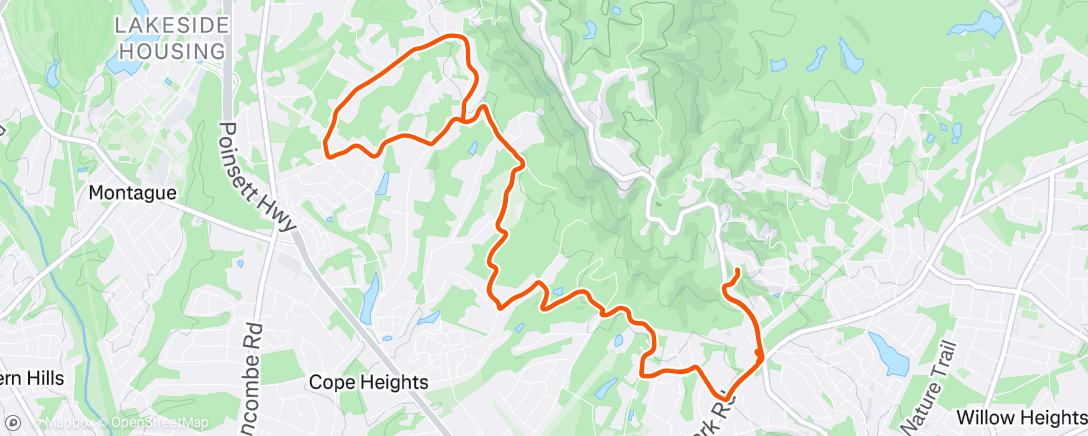 Map of the activity, Imaginary Bikeworks Thursday Ride w/TJ 😊