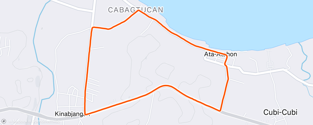 Map of the activity, DecRun17