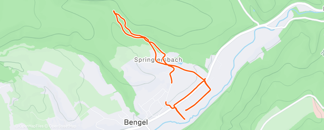 Map of the activity, Ich könnte wieder eskalieren, die Motivation wäre da