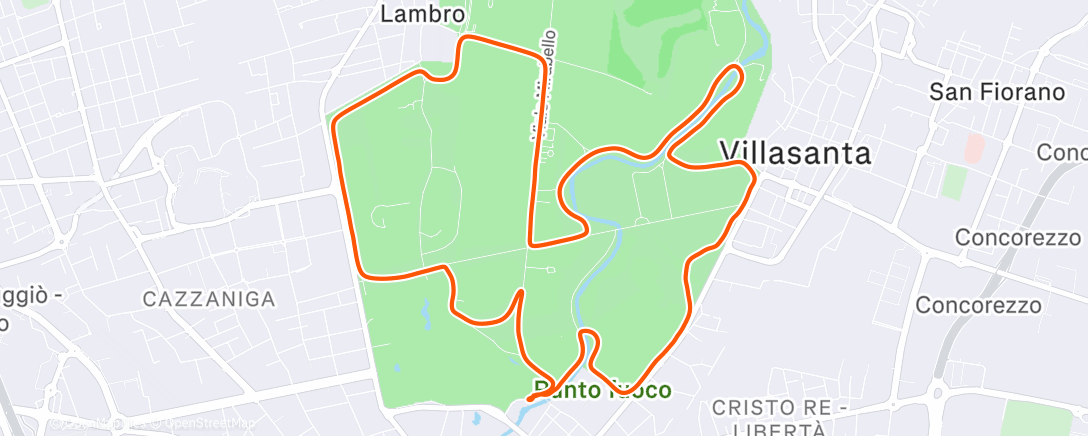 Карта физической активности (Diversivo)