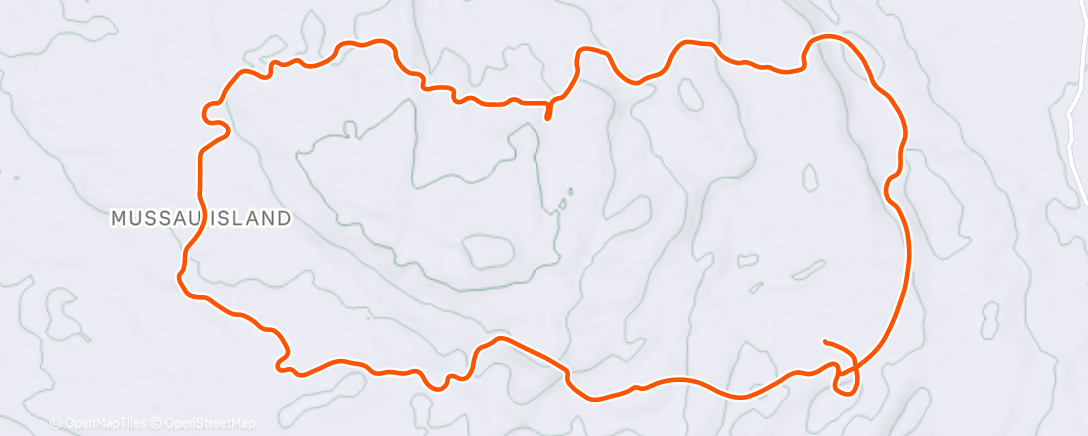 Map of the activity, TrainingPeaks Virtual - Big Loop