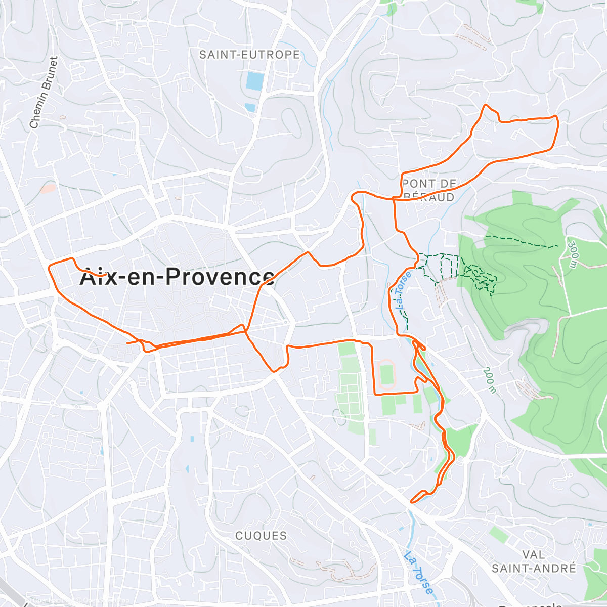 Kaart van de activiteit “Comme ce matin”