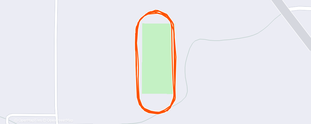 Map of the activity, F3 warmup