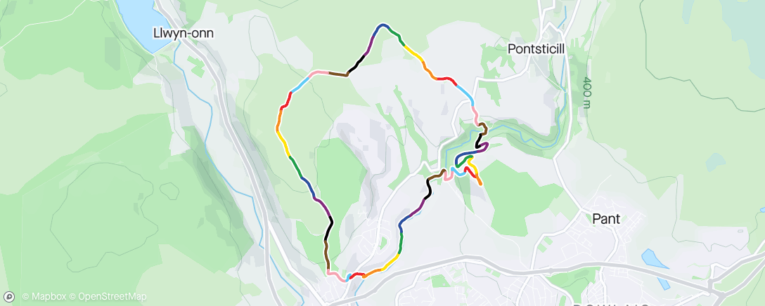 Map of the activity, MDC Morlais