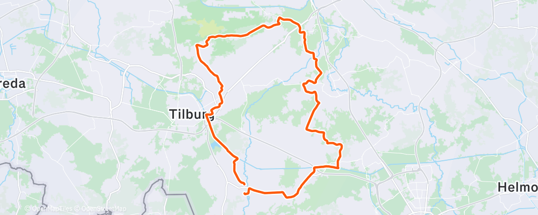 Map of the activity, Namiddagrit