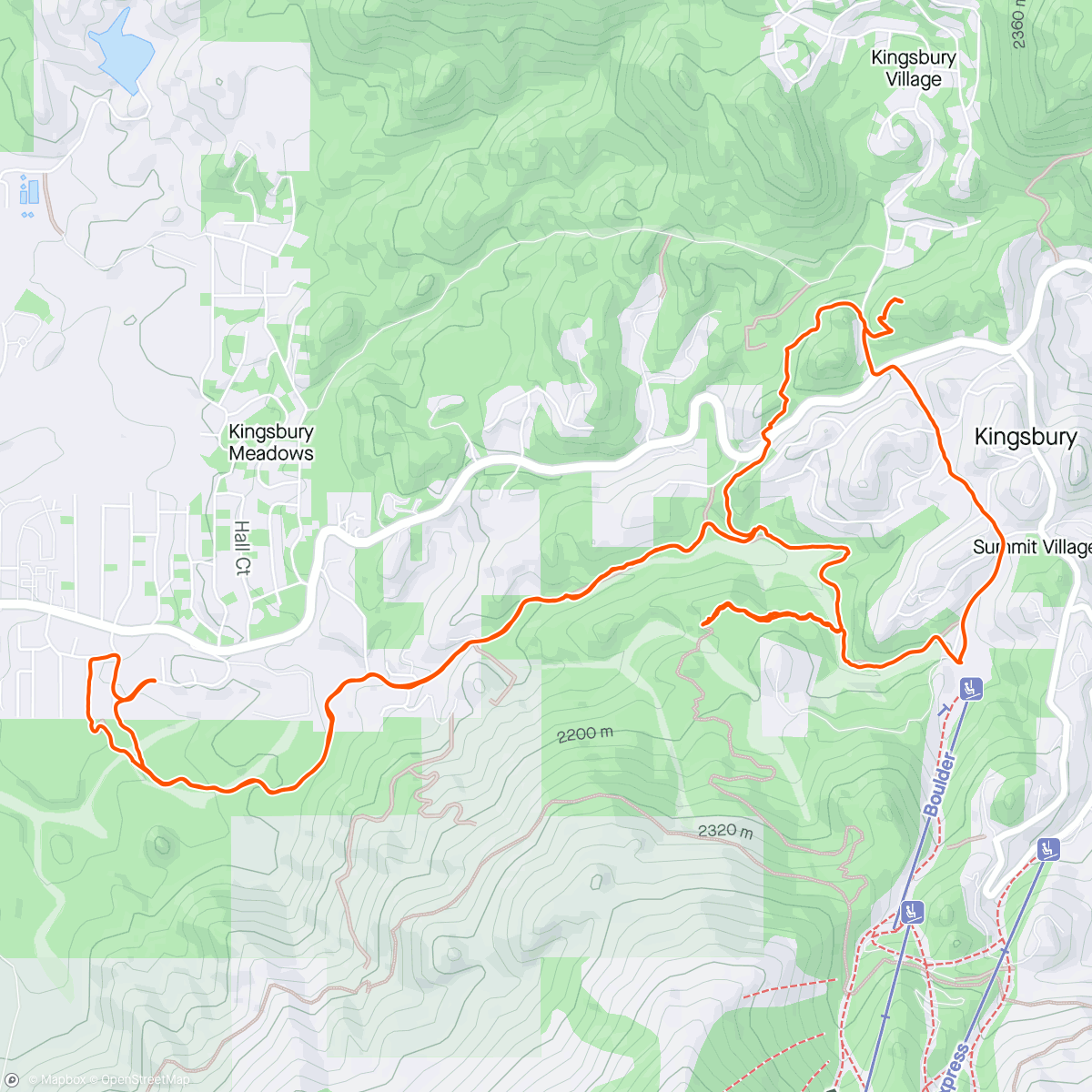 Карта физической активности (First of May trails check)