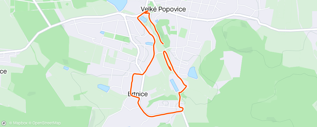 Map of the activity, Vyvětrat mladež a nakoupit