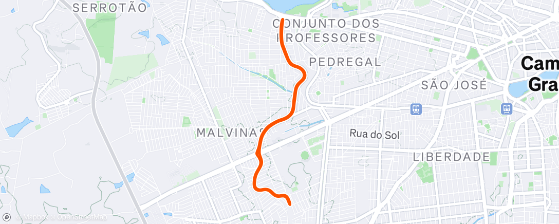Map of the activity, Meio confortável