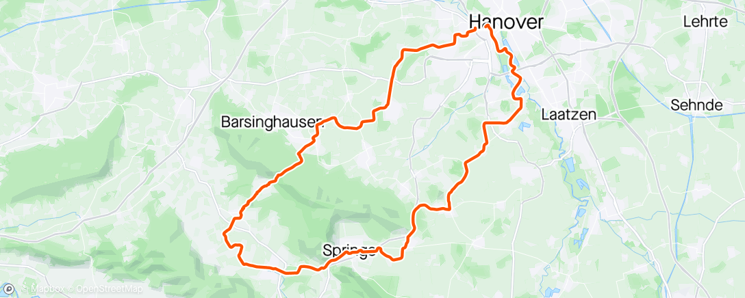 Map of the activity, fietsen 🫶🏼