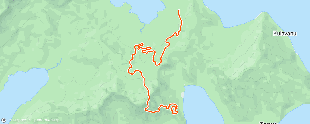 Map of the activity, Zwift - Mayan San Remo in Watopia