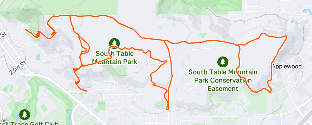 Map of the activity, STM