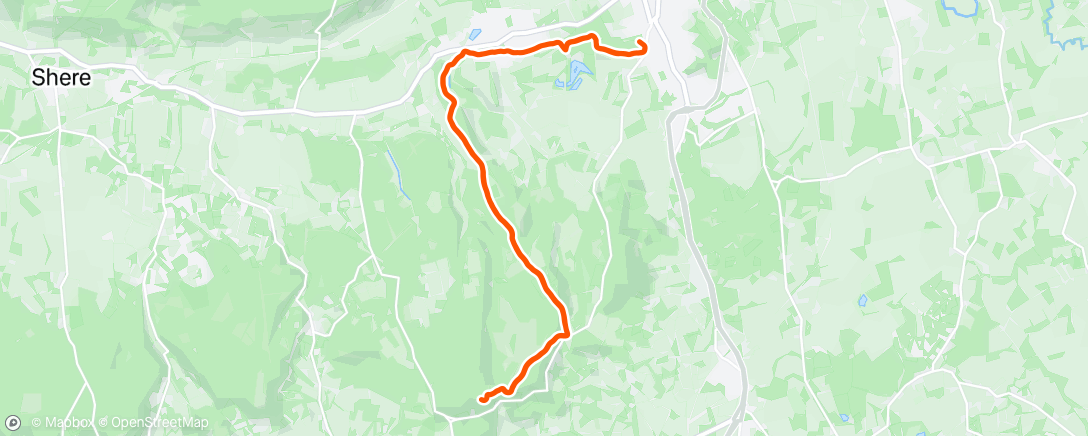 Map of the activity, Leith Hill Half - The Achilles  Fitness Test!