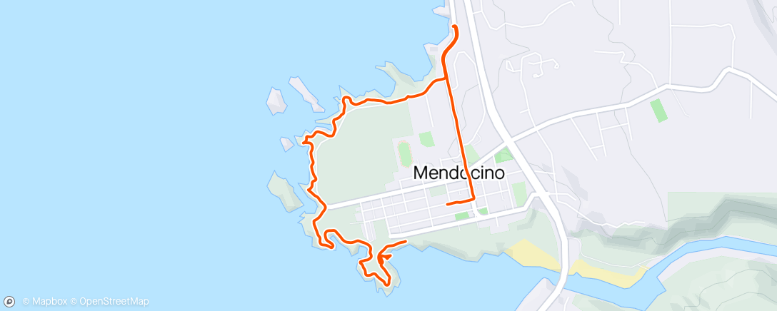 Mappa dell'attività Mendocino Headlands Trail - Part 2