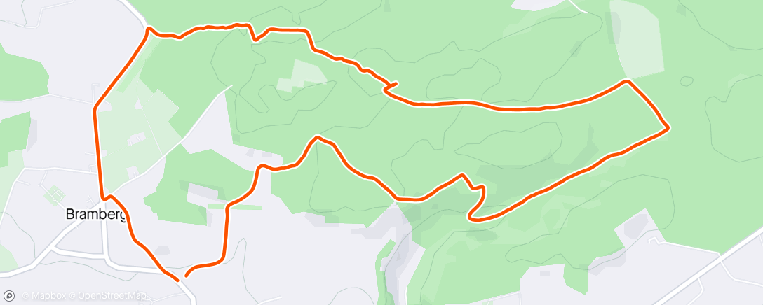 Map of the activity, Family Ride