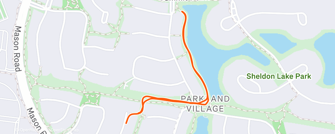 Карта физической активности (Afternoon Walk)