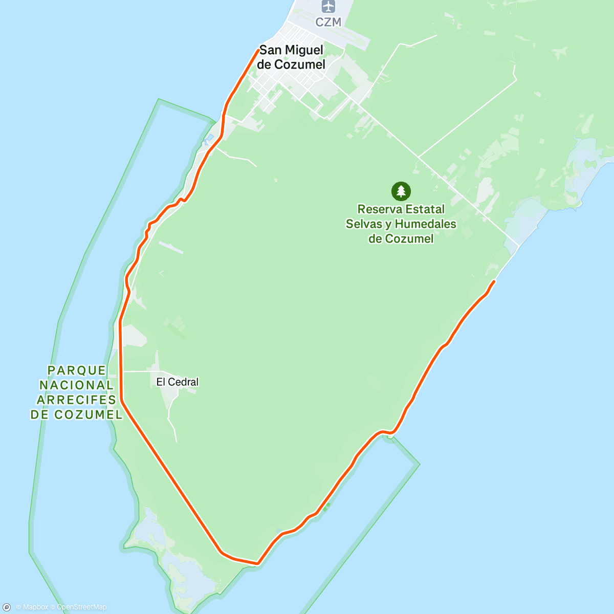 Map of the activity, Threshold intervals 3x12 min