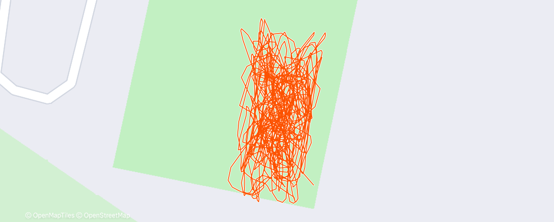 Карта физической активности (Evening Football (Soccer))