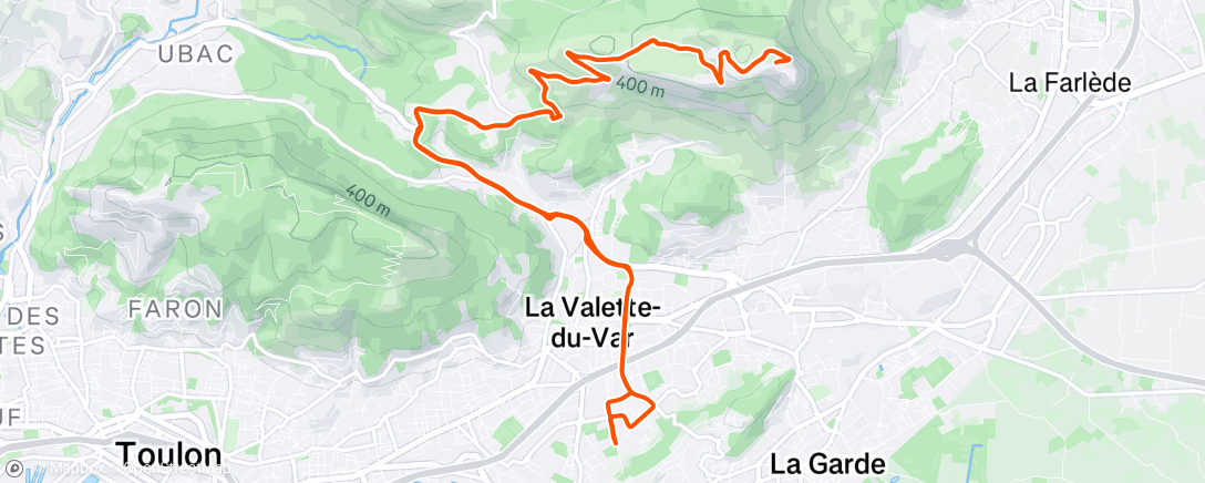 Map of the activity, 2025-07-19Ride