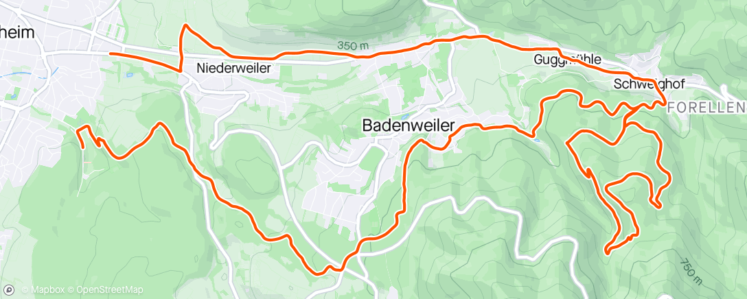 アクティビティ「SWV - Rampensau」の地図