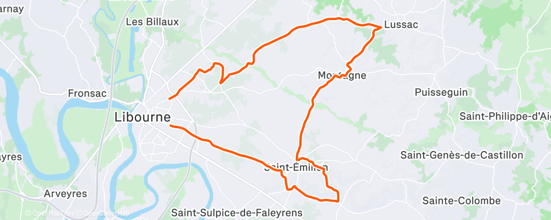 Map of the activity, 🚴🏼‍♂️ test avec les nouveaux réglages 👌🏼