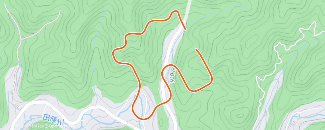 Map of the activity, MyWhoosh - Heian Express