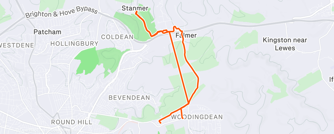 Map of the activity, Deconsecrated