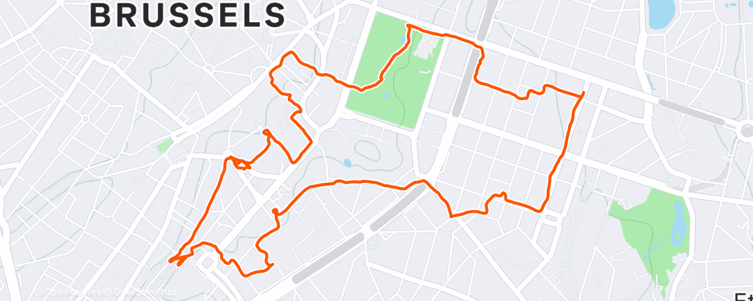 Map of the activity, 👣 BMPH3 Trail 2023 - Hashing in the Twilight Zone! (193)