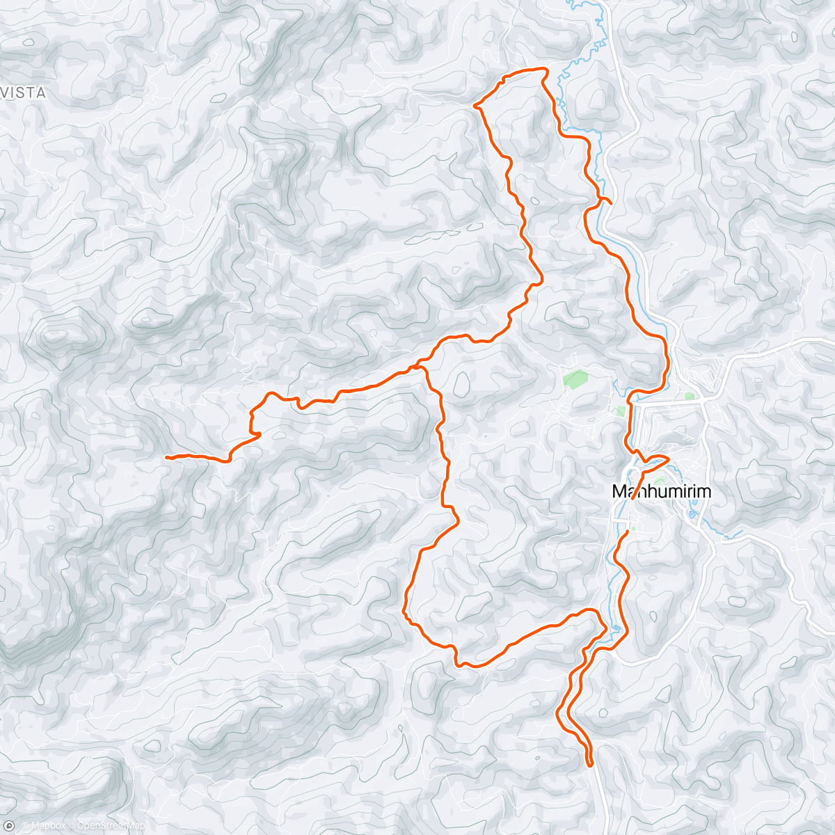 Map of the activity, Sagui