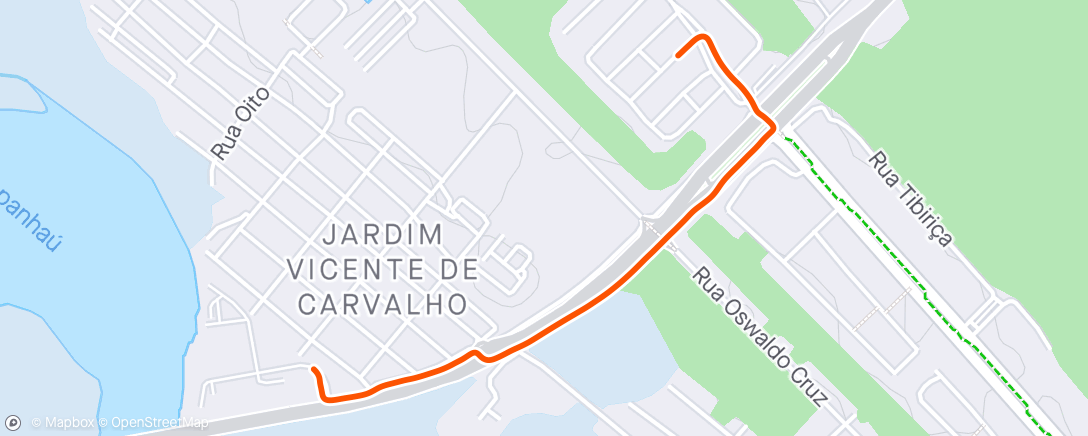 Map of the activity, Volta da Marina 🚴🚴🐴🐴💨💨