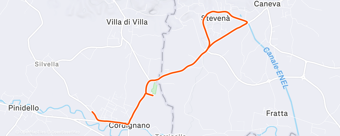 Map of the activity, Iniziamo con i fartlek