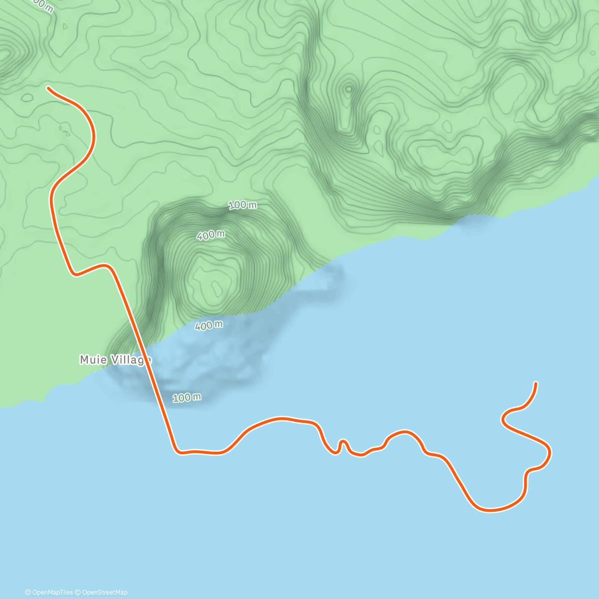 Map of the activity, Zwift - Group Ride: Rapha Festive 500 with Maria @ 2.2 W/KG on Triple Flat Loops in Watopia