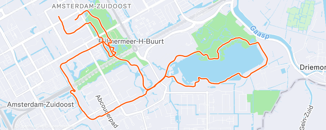Map of the activity, Kerstintervals 🥶🎄
