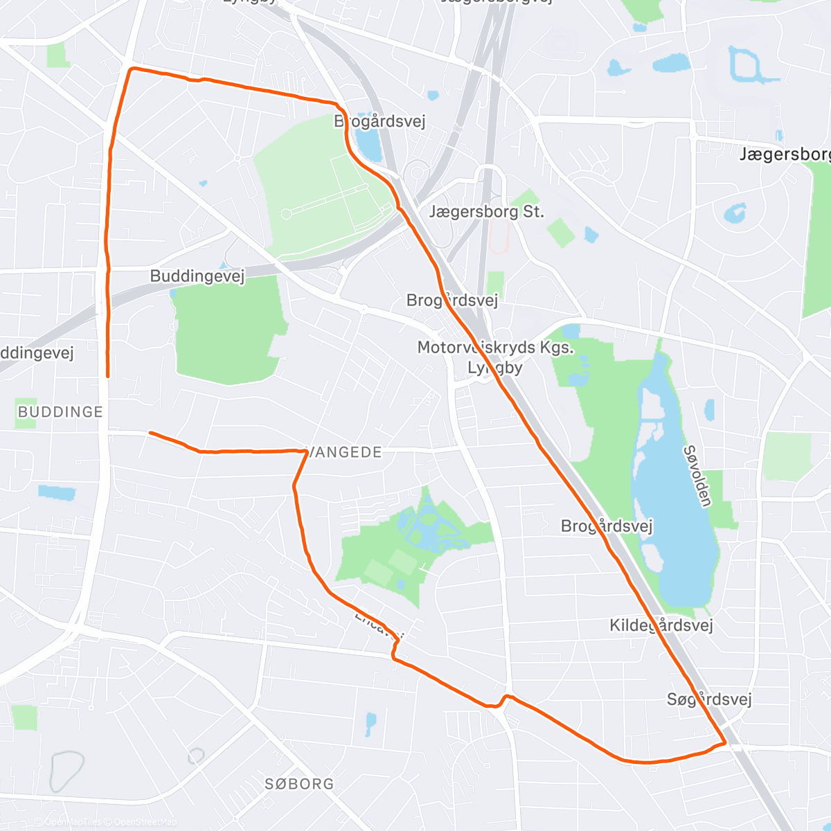 Mappa dell'attività Snow run 🌨️