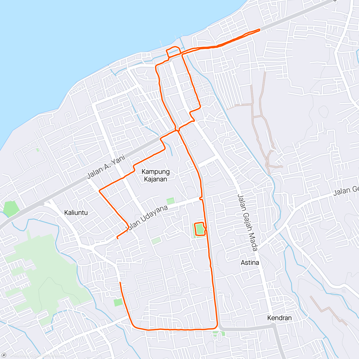 Map of the activity, HomeRun