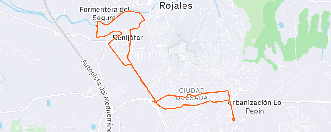 Карта физической активности (Getting used to this weather in late December)