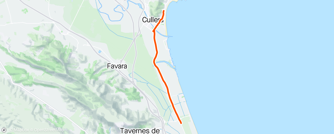 Map of the activity, ROUVY - La Vuelta 2023 | Stage 7 - Platja de Granda