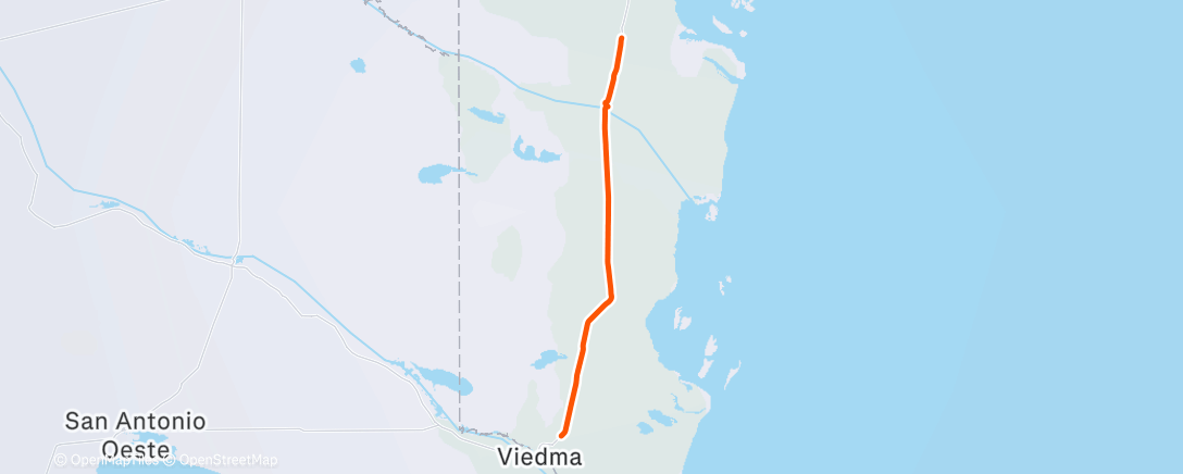 Карта физической активности (Morning Ride)