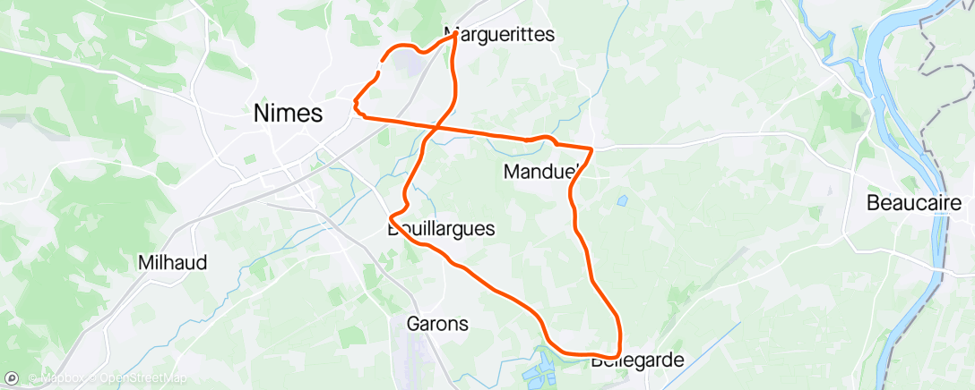 Map of the activity, Déblocage ➡️ Perpignan 🔴😂🏁