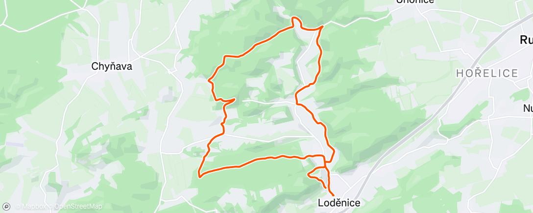 Map of the activity, 2025-12-26Ride