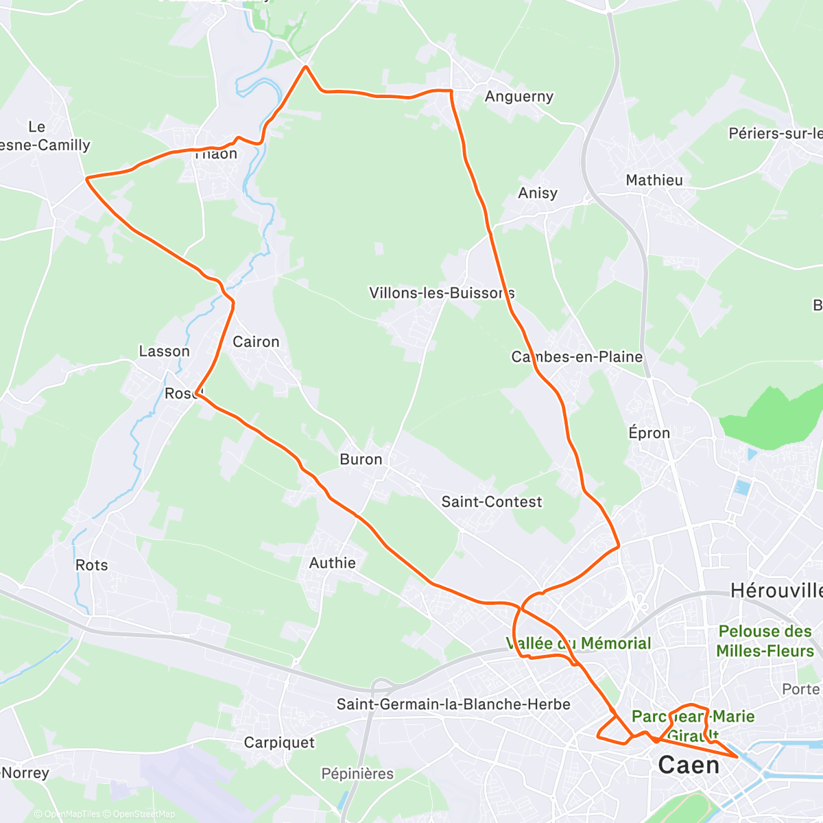 Map of the activity, ROUVY - Tempo Ladder | Unbound Ready