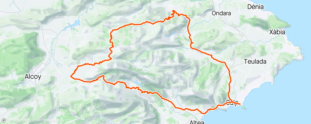 Map of the activity, Pedro aus Tirol