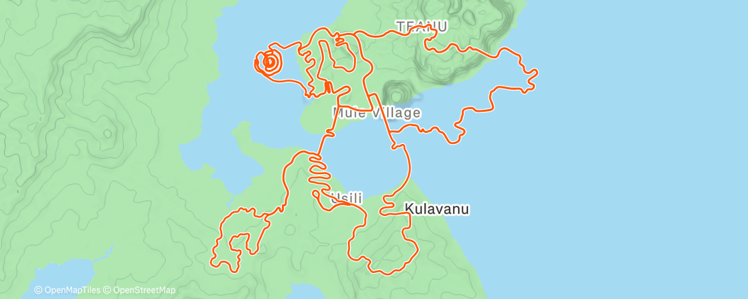 Carte de l'activité Zwift - The Uber Pretzel in Watopia